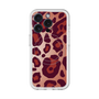スリムプロテクションプレミアムケース with MagSafe［ Leopard - Red ］