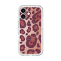 スリムプロテクションプレミアムケース with MagSafe［ Leopard - Red ］