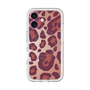 スリムプロテクションプレミアムケース with MagSafe［ Leopard - Red ］