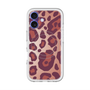 スリムプロテクションプレミアムケース with MagSafe［ Leopard - Red ］