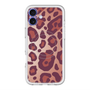 スリムプロテクションプレミアムケース with MagSafe［ Leopard - Red ］