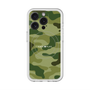 スリムプロテクションプレミアムケース with MagSafe［ Camouflage - Green ］