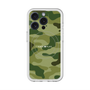 スリムプロテクションプレミアムケース with MagSafe［ Camouflage - Green ］