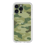 スリムプロテクションプレミアムケース with MagSafe［ Camouflage - Green ］