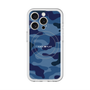 スリムプロテクションプレミアムケース with MagSafe［ Camouflage - Blue ］