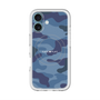 スリムプロテクションプレミアムケース with MagSafe［ Camouflage - Blue ］