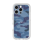 スリムプロテクションプレミアムケース with MagSafe［ Camouflage - Blue ］
