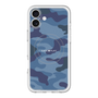 スリムプロテクションプレミアムケース with MagSafe［ Camouflage - Blue ］