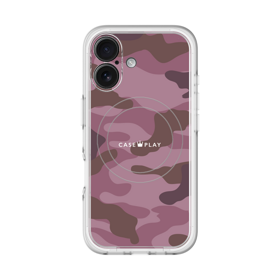 スリムプロテクションプレミアムケース with MagSafe［ Camouflage - Pink ］