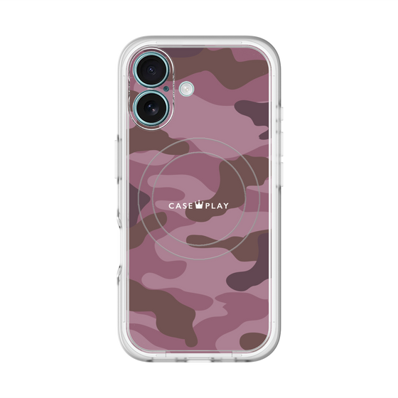 スリムプロテクションプレミアムケース with MagSafe［ Camouflage - Pink ］