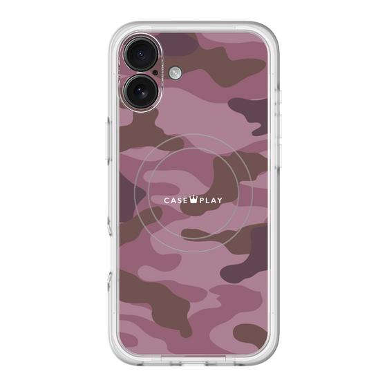 スリムプロテクションプレミアムケース with MagSafe［ Camouflage - Pink ］