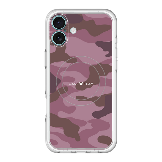 スリムプロテクションプレミアムケース with MagSafe［ Camouflage - Pink ］