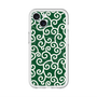 スリムプロテクションプレミアムケース with MagSafe［ 唐草模様 - Green ］