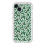 スリムプロテクションプレミアムケース with MagSafe［ 唐草模様 - Green ］