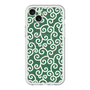 スリムプロテクションプレミアムケース with MagSafe［ 唐草模様 - Green ］