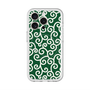 スリムプロテクションプレミアムケース with MagSafe［ 唐草模様 - Green ］