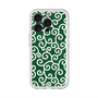 スリムプロテクションプレミアムケース with MagSafe［ 唐草模様 - Green ］