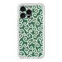 スリムプロテクションプレミアムケース with MagSafe［ 唐草模様 - Green ］