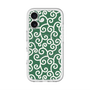スリムプロテクションプレミアムケース with MagSafe［ 唐草模様 - Green ］