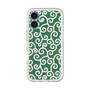 スリムプロテクションプレミアムケース with MagSafe［ 唐草模様 - Green ］