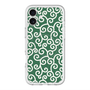 スリムプロテクションプレミアムケース with MagSafe［ 唐草模様 - Green ］