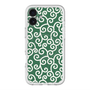 スリムプロテクションプレミアムケース with MagSafe［ 唐草模様 - Green ］