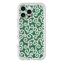 スリムプロテクションプレミアムケース with MagSafe［ 唐草模様 - Green ］