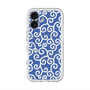 スリムプロテクションプレミアムケース with MagSafe［ 唐草模様 - Blue ］