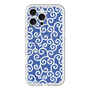 スリムプロテクションプレミアムケース with MagSafe［ 唐草模様 - Blue ］