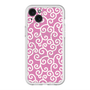スリムプロテクションプレミアムケース with MagSafe［ 唐草模様 - Pink ］