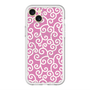 スリムプロテクションプレミアムケース with MagSafe［ 唐草模様 - Pink ］