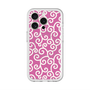 スリムプロテクションプレミアムケース with MagSafe［ 唐草模様 - Pink ］