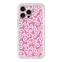 スリムプロテクションプレミアムケース with MagSafe［ 唐草模様 - Pink ］