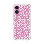 スリムプロテクションプレミアムケース with MagSafe［ 唐草模様 - Pink ］