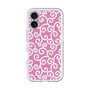 スリムプロテクションプレミアムケース with MagSafe［ 唐草模様 - Pink ］