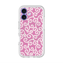 スリムプロテクションプレミアムケース with MagSafe［ 唐草模様 - Pink ］