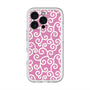 スリムプロテクションプレミアムケース with MagSafe［ 唐草模様 - Pink ］