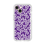 スリムプロテクションプレミアムケース with MagSafe［ 唐草模様 - Purple ］