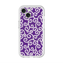 スリムプロテクションプレミアムケース with MagSafe［ 唐草模様 - Purple ］