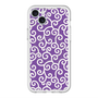 スリムプロテクションプレミアムケース with MagSafe［ 唐草模様 - Purple ］