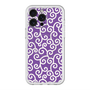 スリムプロテクションプレミアムケース with MagSafe［ 唐草模様 - Purple ］