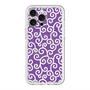 スリムプロテクションプレミアムケース with MagSafe［ 唐草模様 - Purple ］