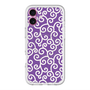スリムプロテクションプレミアムケース with MagSafe［ 唐草模様 - Purple ］