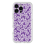 スリムプロテクションプレミアムケース with MagSafe［ 唐草模様 - Purple ］