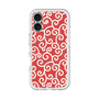 スリムプロテクションプレミアムケース with MagSafe［ 唐草模様 - Red ］