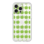 スリムプロテクションプレミアムケース with MagSafe［ Apple - Green ］