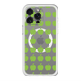 スリムプロテクションプレミアムケース with MagSafe［ Apple - Green ］