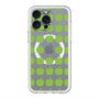 スリムプロテクションプレミアムケース with MagSafe［ Apple - Green ］