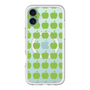 スリムプロテクションプレミアムケース with MagSafe［ Apple - Green ］