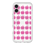 スリムプロテクションプレミアムケース with MagSafe［ Apple - Pink ］